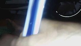 tiny cock fucks her tight pussy hard anyway