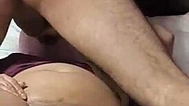 My hot ebony arab wife screams as huge cock fucks big ass