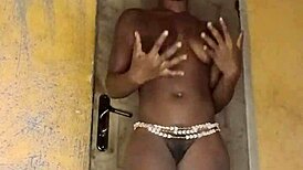 did crazy bitch rip clothes after vacation tease?