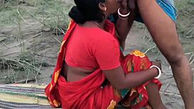 wanna join this cute bangladeshi girl for outdoor tight pussy missionary fun?