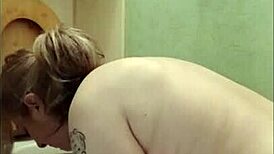 french slave degraded in master's office