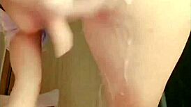 waves of squirting ecstasy flood out as she fingers her soaking pussy endlessly