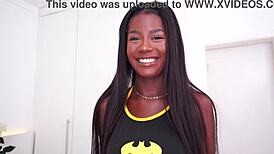 damn 20yo brazilian tall ebony jenny pretinha perfect tits fucked by 2 white cocks dap anal farting monster ir gaping!