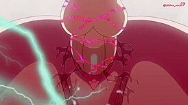 Ochako Uraraka Takes Huge Cock Doggystyle Shaved Pussy Big Ass Tits