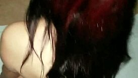 submissive wife sucks neighbor cock while husband watches cheating blowjob thrill?