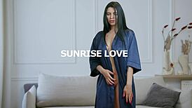 busty kira queen's morning bj sensual fuck