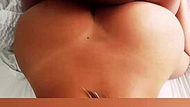 fat bbw takes monster big black cock doggystyle bent over tanned!