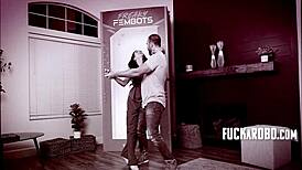 BDSM Slave Fembot Submits to Intense Fucking Machine Experience