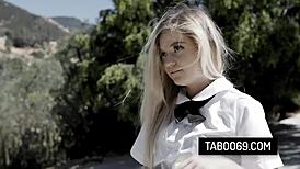 blonde teen slut takes only anal from kyle mason to save her virginity!!