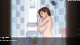 Stepson Bursts Cum All Over Stepmom's Panties in Summer Time Saga! Huge Cock Game with Mature Mother-in-Law Hentai 3D Action!