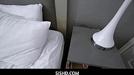 Panty-Sniffing Stepbrother Caught Fucking Horny Latina Stepsister Savannah Six!