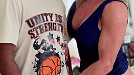 Fan wins contest pumps huge creampie in me ughh