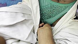 indian village schoolgirl gets fucked hard in forest by local with dirty talk