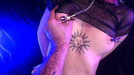 PETITE TEEN CUFFED tight pussy dominated in bedroom close-up