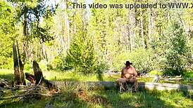 Naked Sheer Walk to Creek?!