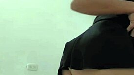 oh man, i... i mean she's this gorgeous latina milf showing off her huge ass and voluptuous vagina!