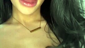 teen british coed squirts toys pussy in horny webcam solo fun!