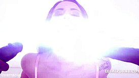 nicolette noir's poised facade unleashes kinky pissing interracial double anal gaping