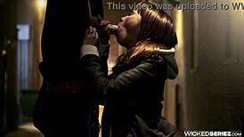 Capri Anderson rides hero cock in Spider-Man XXX parody scene 3 by Axel Braun