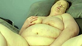 Becca Rips Clothes Strips BBW Tits and Pounds Pussy with Thick Dildo