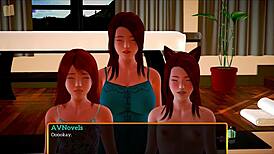 Redhead's Big Tits and Massive Ass Oiled Up for Intense Massage Session