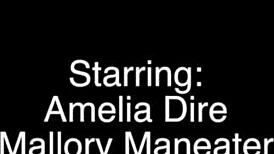 oh god amelia dire and mallory maneater deepthroat cum in rough threesome