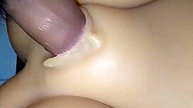 Latina Teen Begs Small Cock for Tight White Pussy Creampie