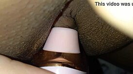 shaved pussy dripping wet from clit sucker tease... wanna see me squirm?