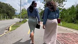 Girlfriend away so i assfuck her two best friends pov