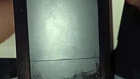 Stranger's homemade lovense solace toy leads to intense solo cumshot