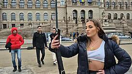 fake pool turns wild as silvia dellai takes 3on1 dap dp pee drink shower balls-deep rough anal with cum swallow gulp