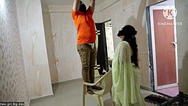 Sexy Bbw Housewife with Big Tits and Ass Gets Licked and Doggystyled Hard by Tattooed Mechanic