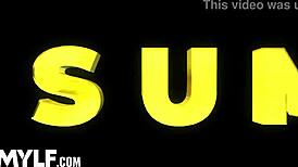 Three Busty MILFs Ride Huge Cocks in Wild Sofa Orgy