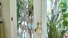 Elle alexandra and aspen rae crave each other's shaved pussies in hot lesbian licking frenzy?