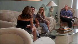 Overwhelmed with lust monique and sondra share throbbing cock and hot cumshots