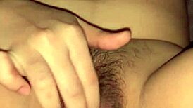 young asian pinay fingers her tight pussy solo aching for more