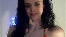 Young 18+ babe intriguingly reveals her teasing big boobs display