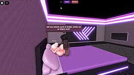 Blonde slut stretched wide by monster black cock in interracial fuck frenzy.