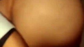 Whoa, check out my slut wife in elegant dress bending over to deliver her massive jiggling ass cheeks for deep doggystyle pounding!