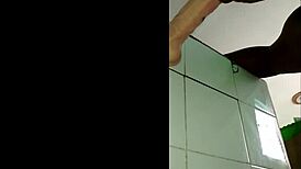 african ebony mommy masturbates big ass pussy with homemade toy horny compilation