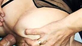 damn this skinny milf has such a tight ass perfect for homemade pov anal pounding