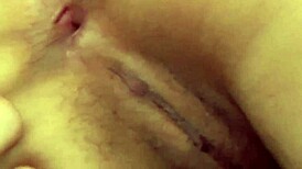 Small titted hairy japanese kei uncensored beaver creampied by two cocks in threesome