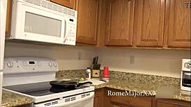 yo Richelle Ryan's fat ass takes Rome Major's BBC deep with creampies pussy licking and cowgirl rides non-stop