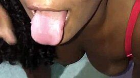 hot brazilian curvy latina babe spreads legs wide for huge cock but nearly can't handle it