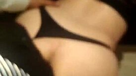 Whoa, check out my slut wife in elegant dress bending over to deliver her massive jiggling ass cheeks for deep doggystyle pounding!