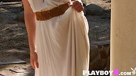 Hey, check out hot lindsay marie stripping lingerie to flaunt her big ass naked