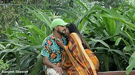 sexy indian bhabhi teases with huge natural tits seduction