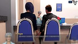 milfs explode in cumshots! 3d threesome doggystyle lick orgy gameplay