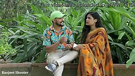 sexy indian bhabhi teases with huge natural tits seduction