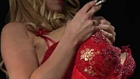 Paige Ashley smokes cigarette while taking cock in ass to mouth